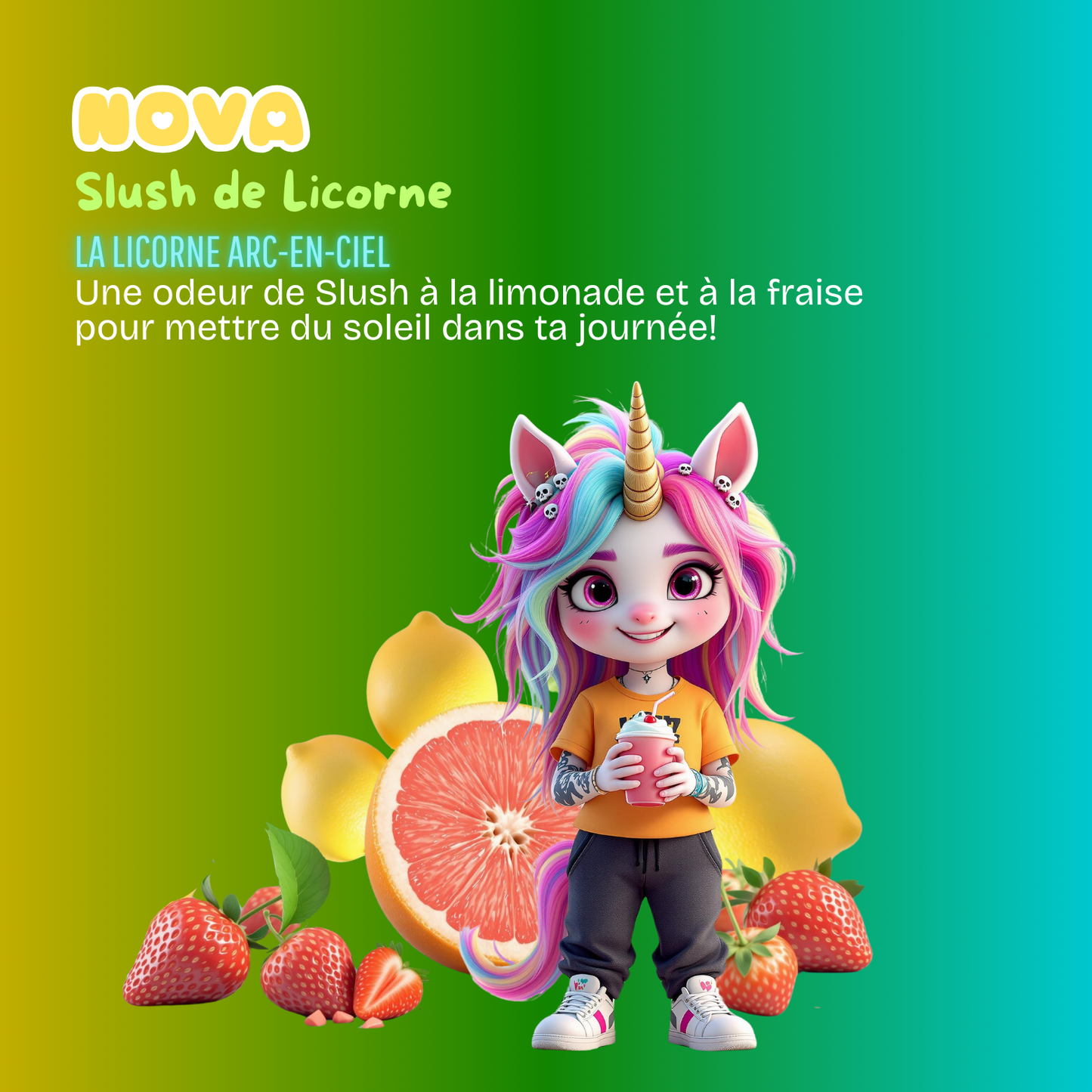 Gel Douche - Slush de Licorne