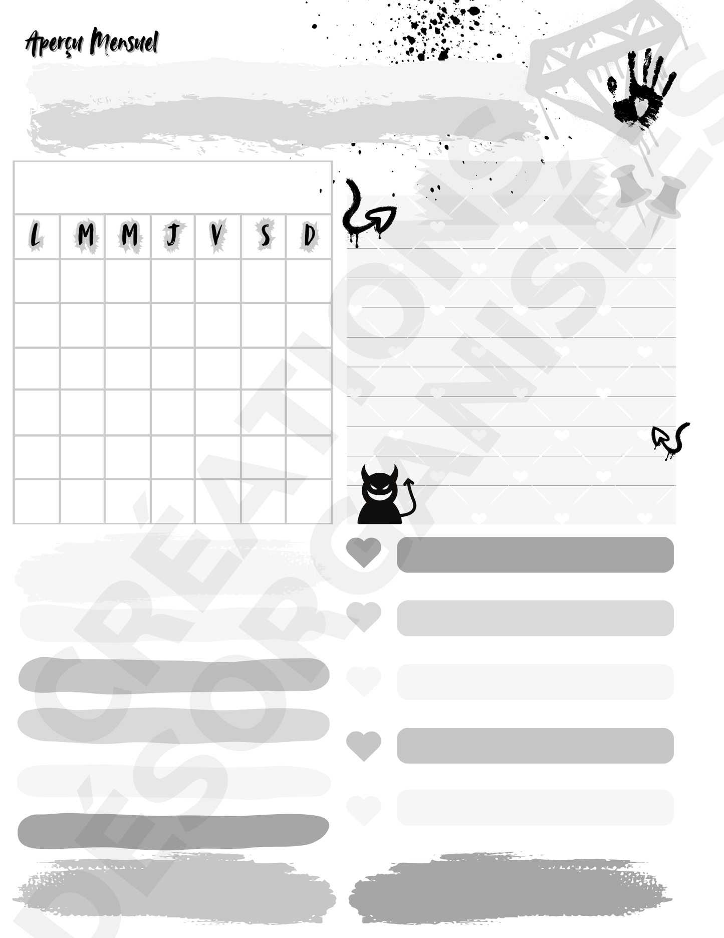 Agenda petit - Amérindienne