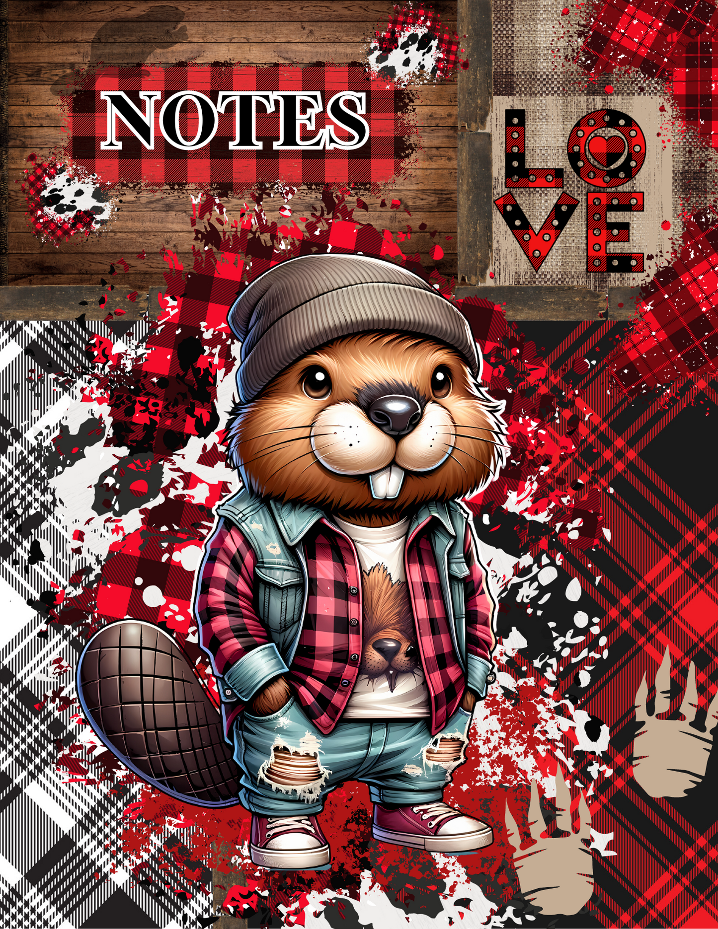 Cahier de notes - Castor