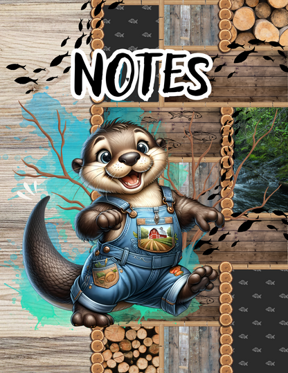 Cahier de notes - Loutre