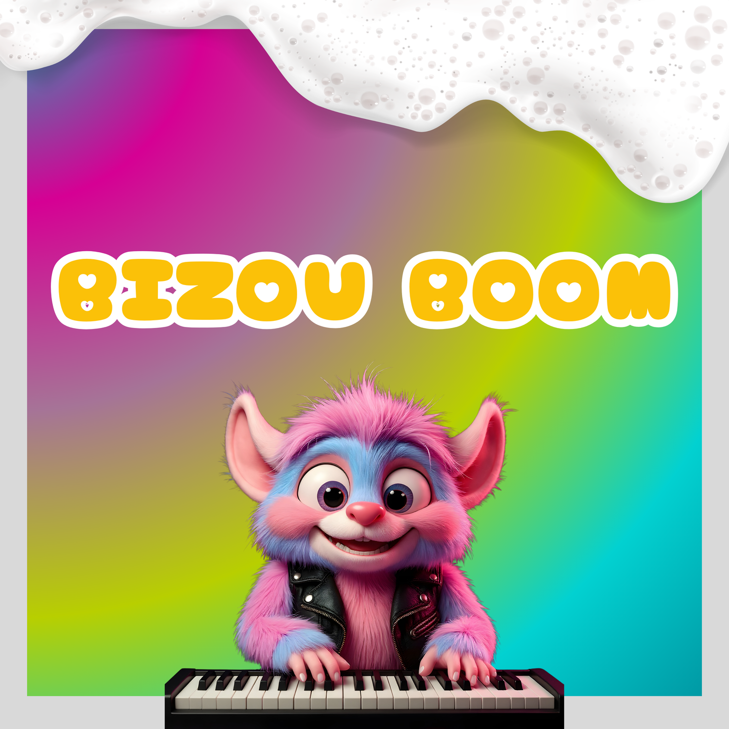 Porte-Clé - Bisou BOOM le Monstre