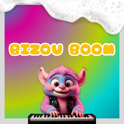 Porte-Clé - Bisou BOOM le Monstre