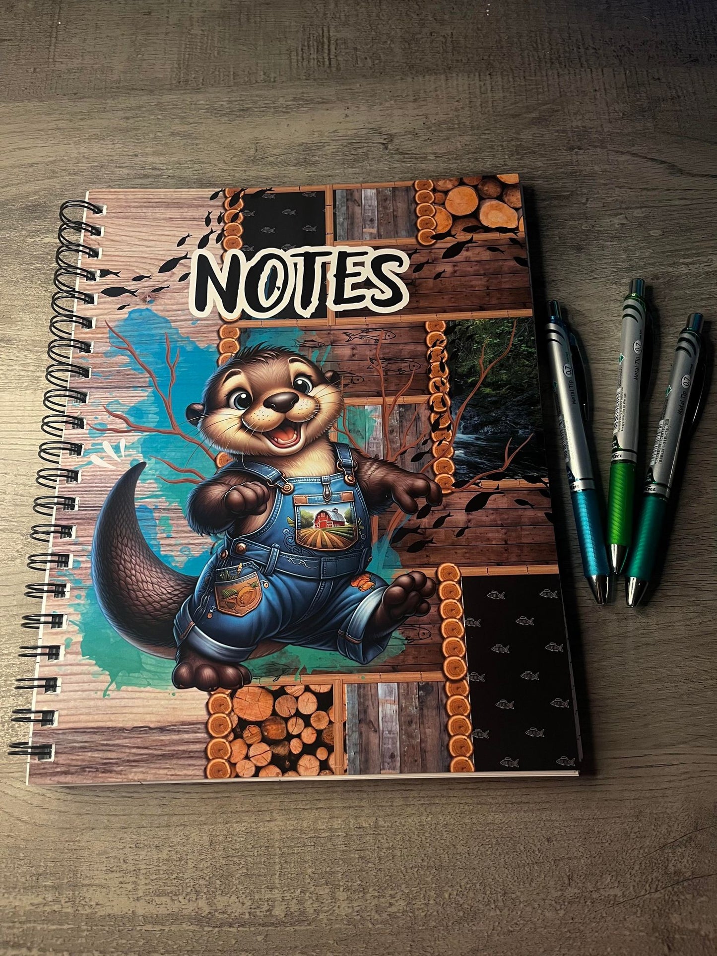 Cahier de notes - Loutre