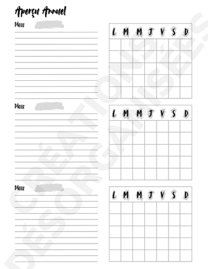 Agenda petit - Amérindienne