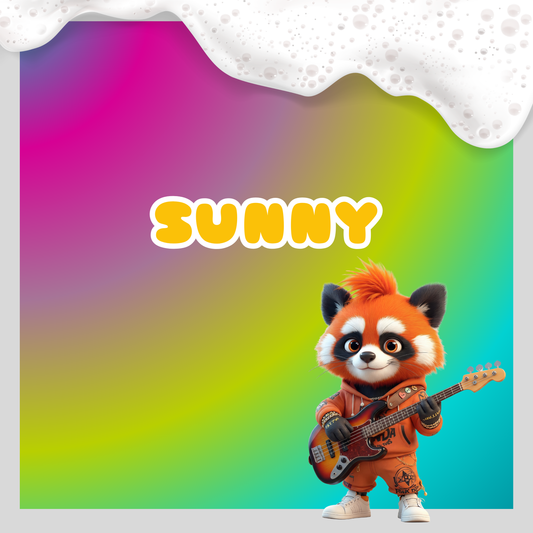 Porte-Clé - Sunny le panda roux