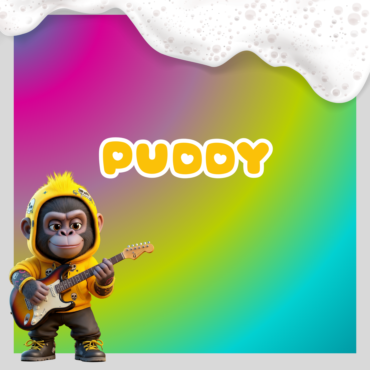 Porte-Clé - Puddy le chimpanzé