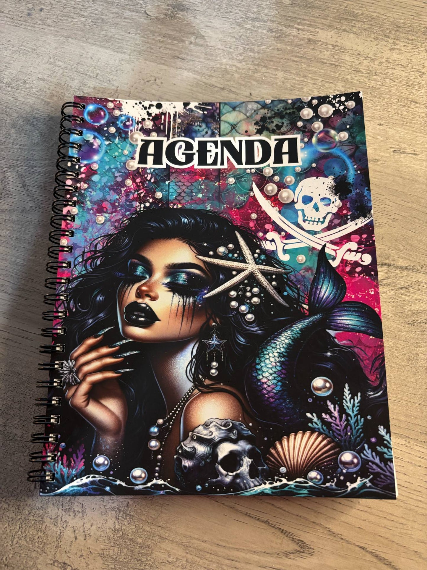 Agenda petit horaire - Dark Mermaid