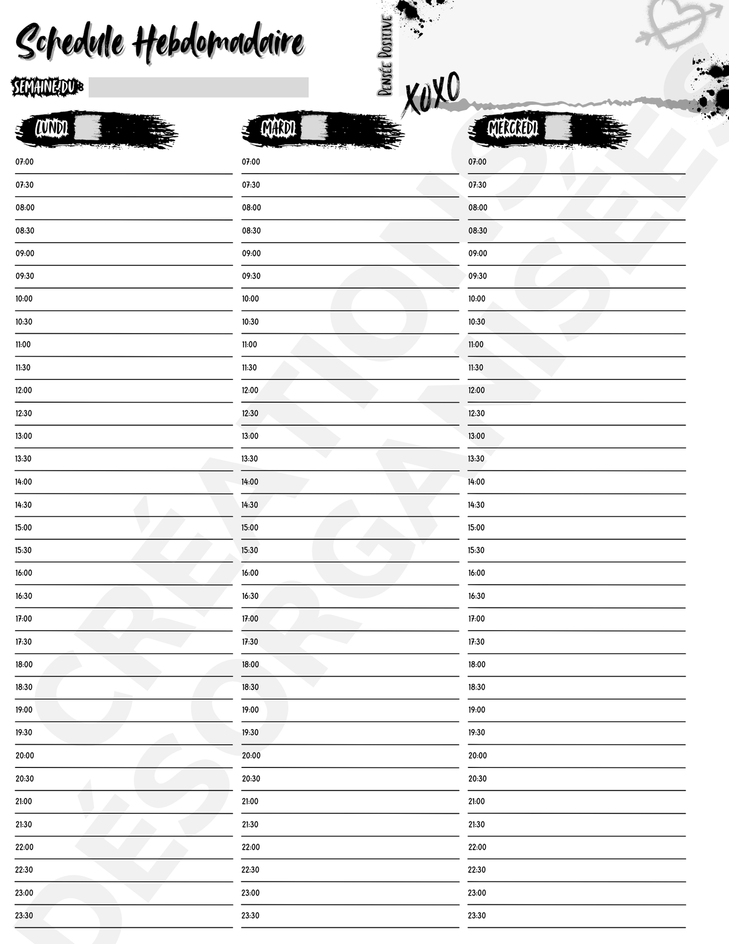 Agenda - Dark Mermaid