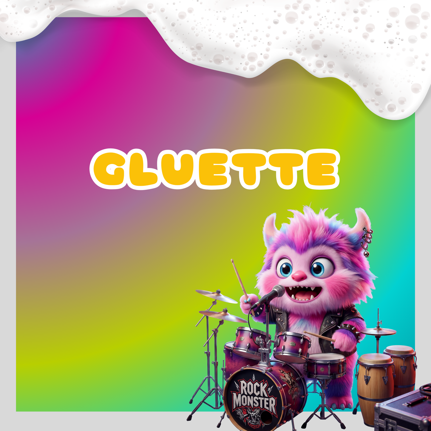 Porte-Clé - Gluette la monstre