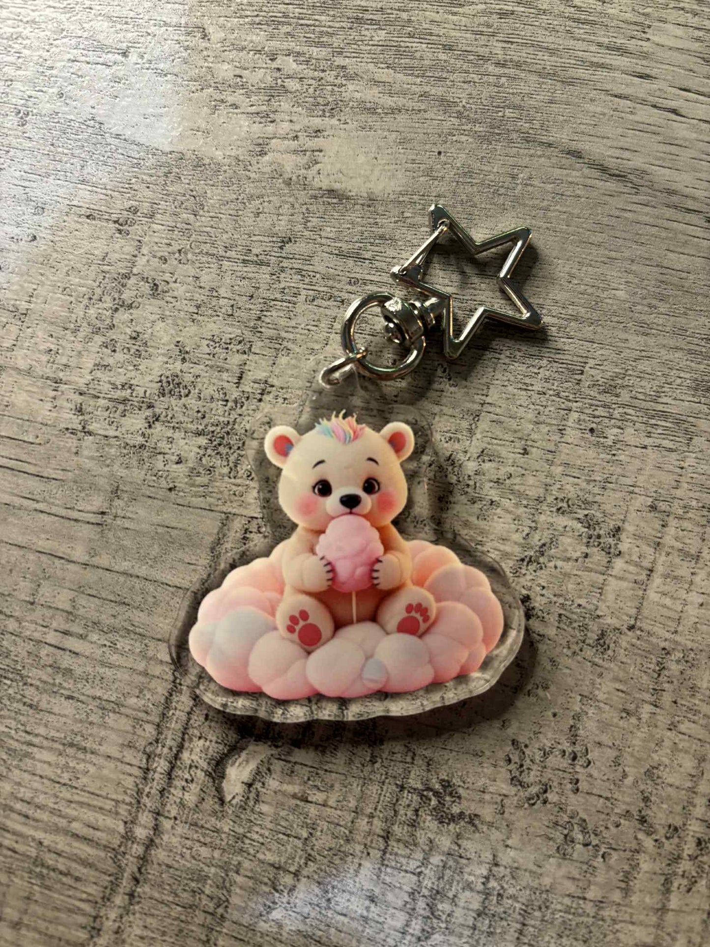 Porte-Clé - Fluffi l'Ourson Polaire