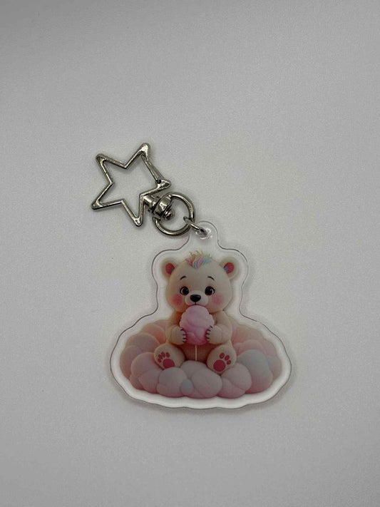 Porte-Clé - Fluffi l'Ourson Polaire