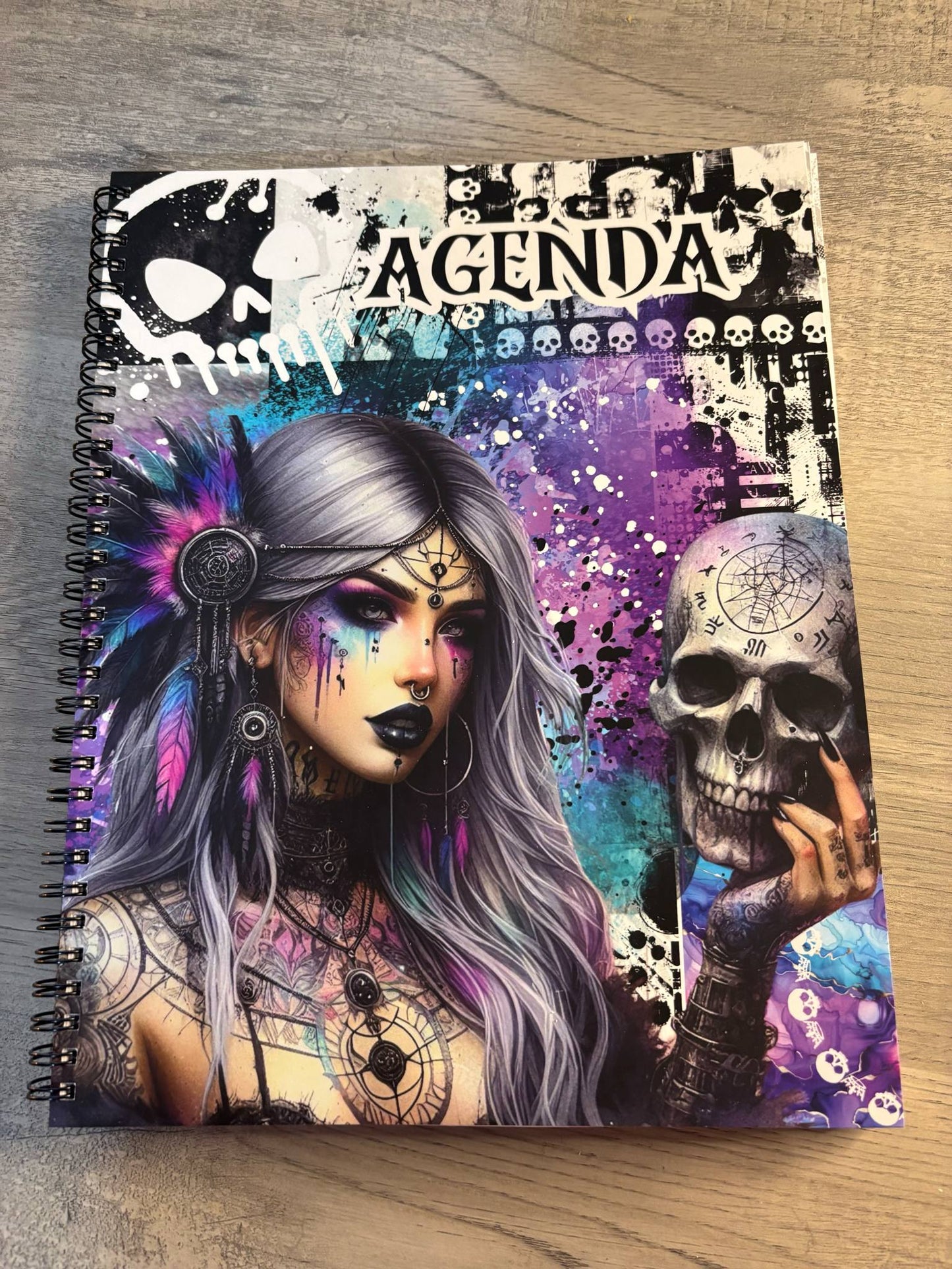 Agenda - Gothic Skull