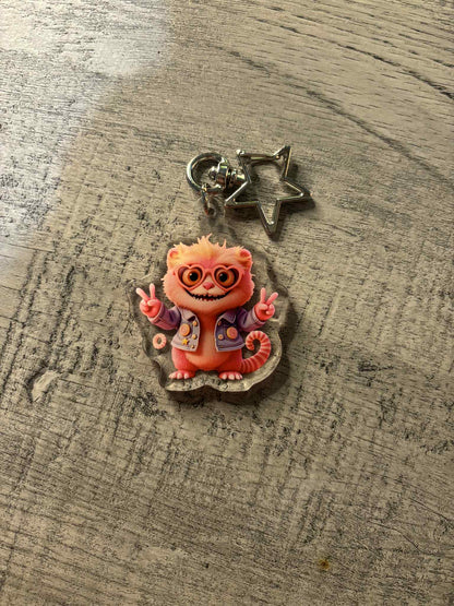 Porte-Clé - Peachy Bang La Monstre