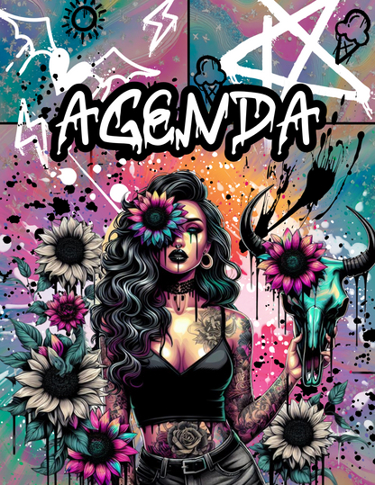 Agenda - Gothic Colorful