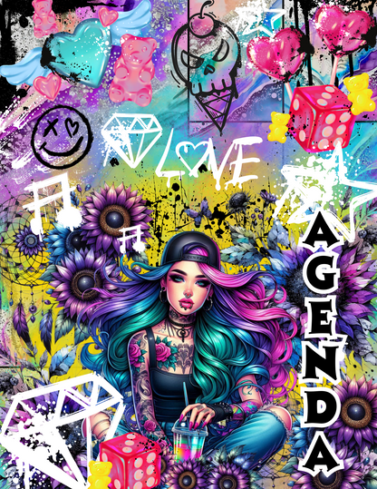 Agenda petit - Graffiti Colorstreet