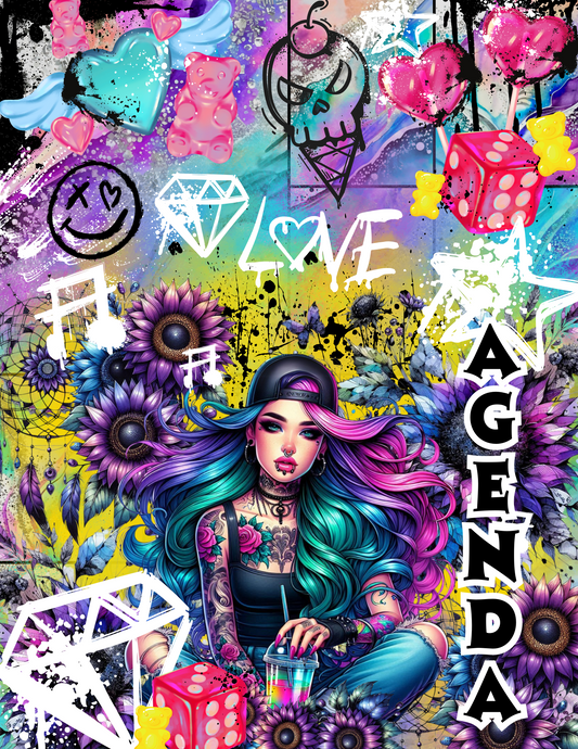 Agenda petit - Graffiti Colorstreet