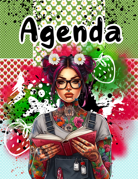 Agenda - Strawberry Book