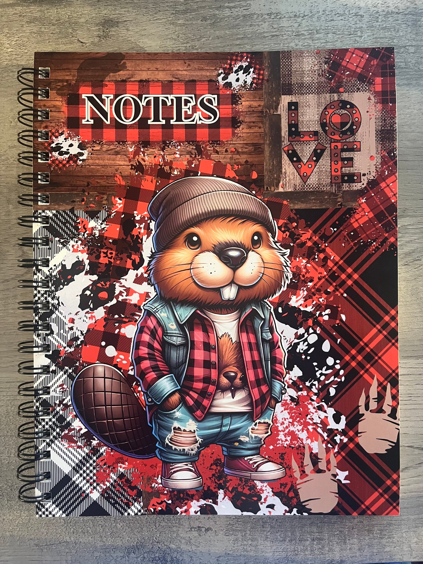 Cahier de notes - Castor