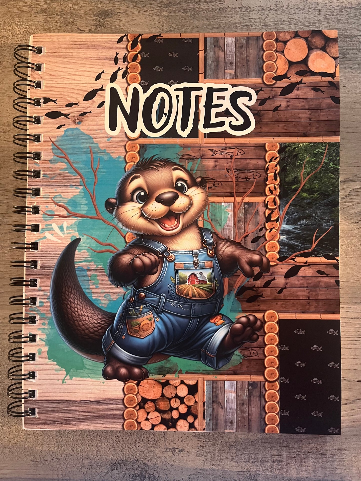 Cahier de notes - Loutre