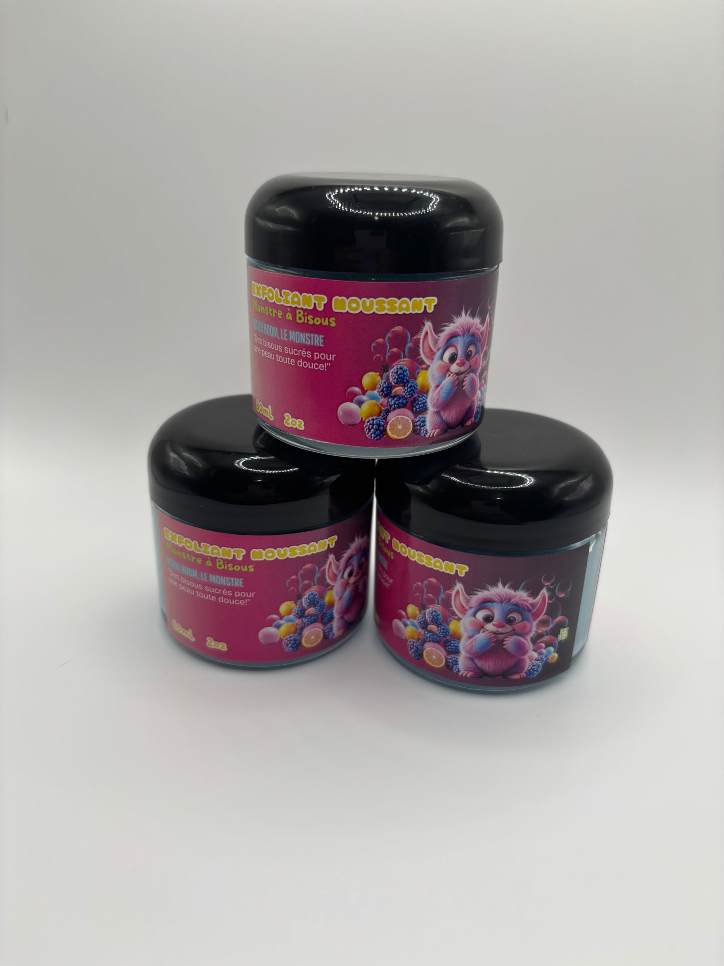 Exfoliant Moussant - Monstre à Bisous