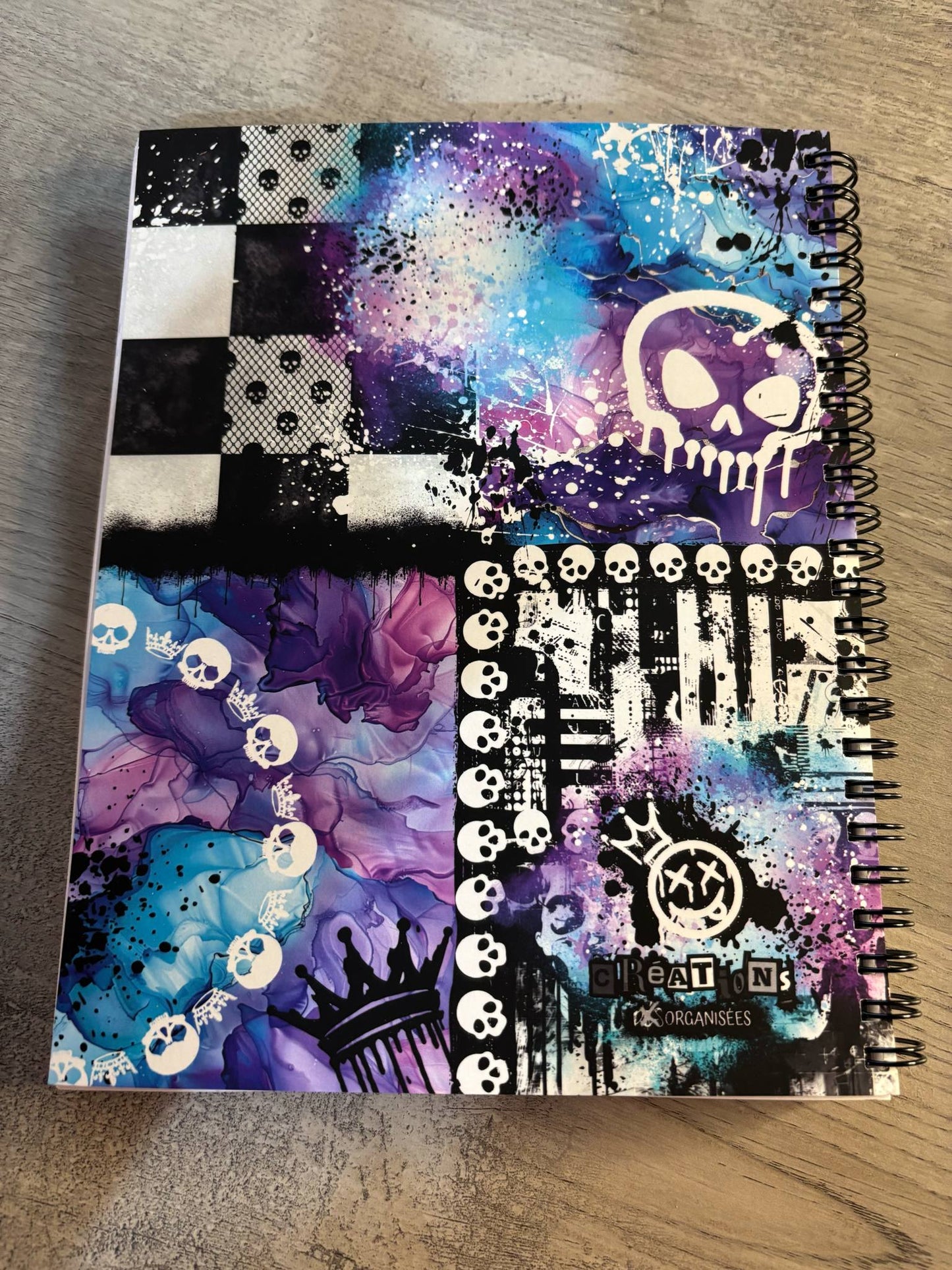 Agenda petit - Gothic Skull